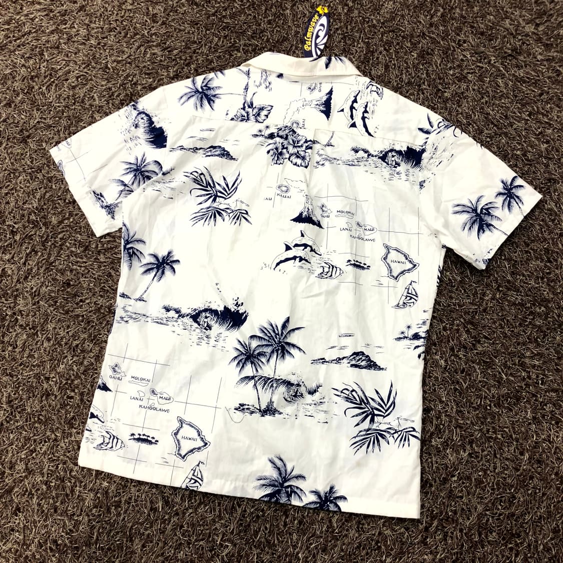 새상품 Palmwave 하와이안 셔츠 S 상품이미지3