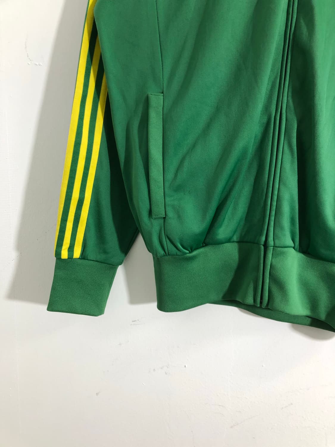 아디다스 그린 옐로 슈퍼스타 져지 100  상품이미지7