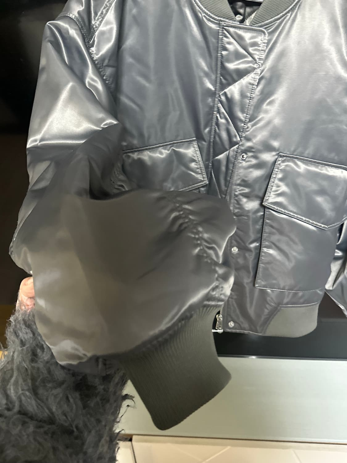 앤아더 항공점퍼 자켓 패디드 보머자켓  상품이미지6