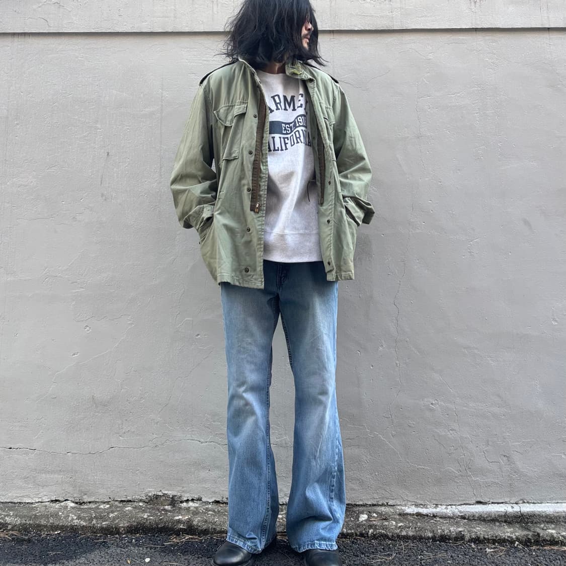 00년대 미국 리바이스 521 플레어진 상품이미지9