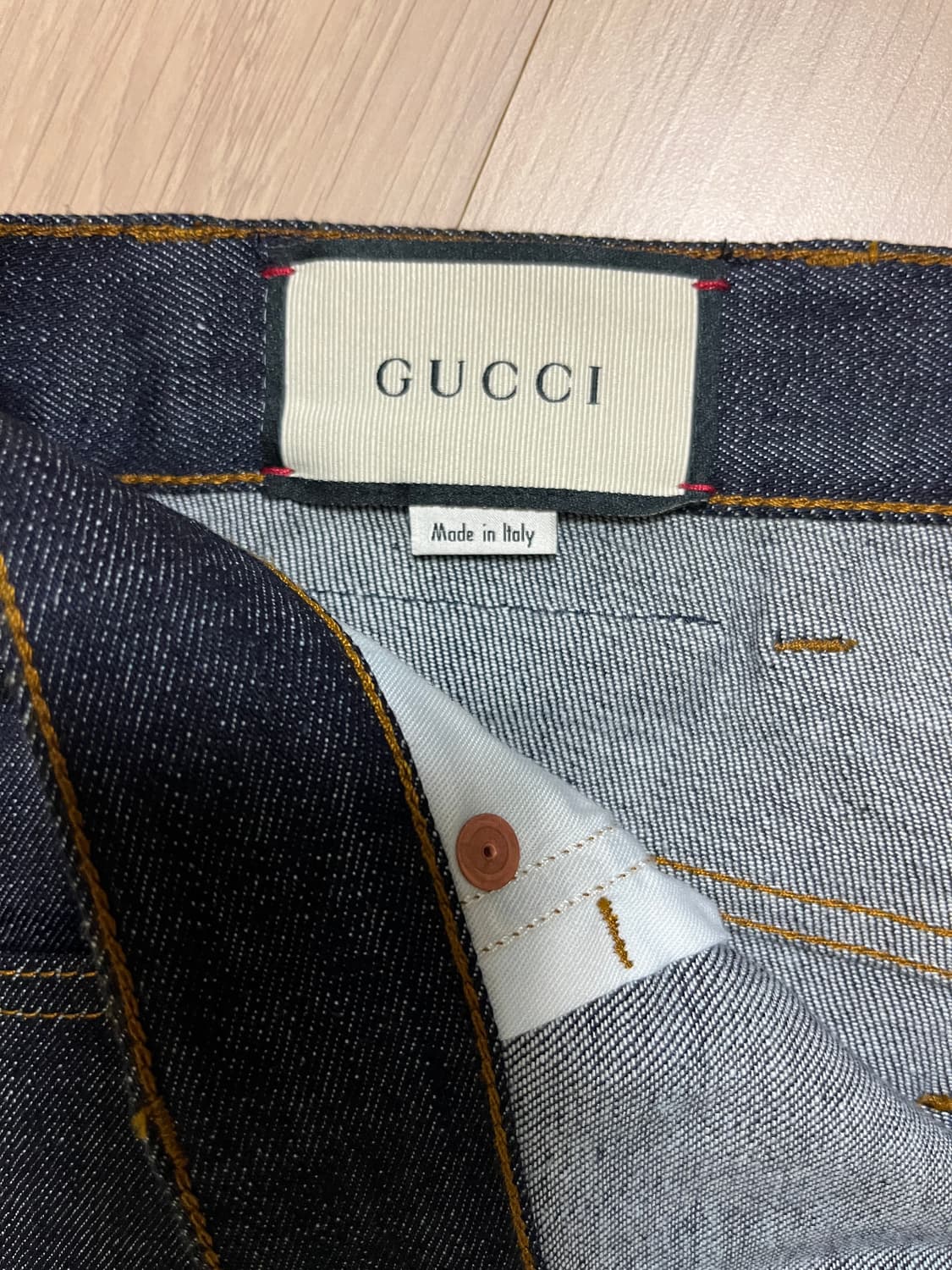 [새상품]구찌 다크블루 청바지 31 상품이미지4