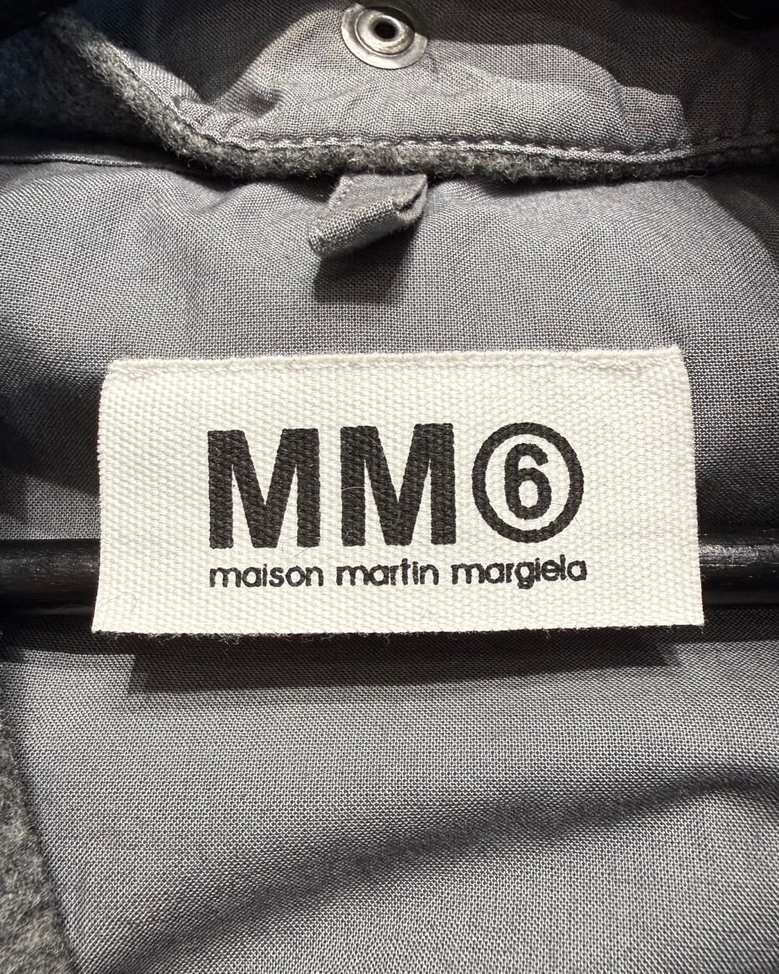 mm6 그레이 울 라이더 더블 지퍼 자켓 상품이미지8