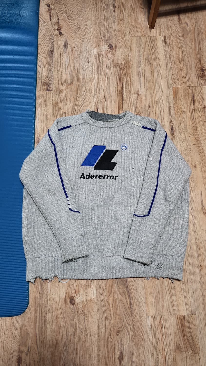 [S-M] 자라 아더에러 오버사이즈 스웨터 긴팔 니트 그레이 회색 맨투맨 상품이미지3