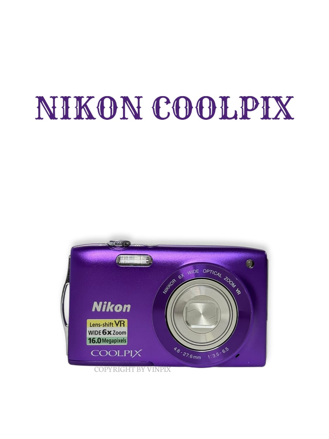 |소프트포커스💜| 니콘 쿨픽스 s3300 빈티지 디지털 카메라 디카 상품이미지1