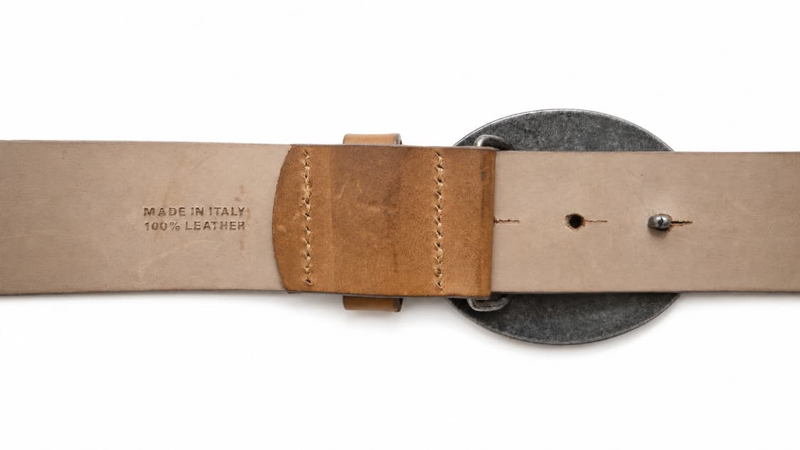 Martin Margiela Landscape Leather Belt S 상품이미지2