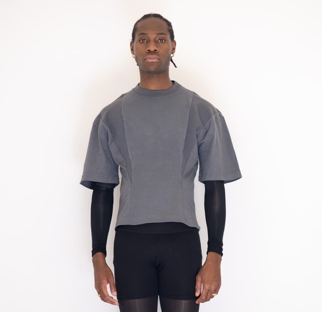 (L/XL) 프로토타입스 YZYxGAP CUT UP SHOULDERS 티 상품이미지2