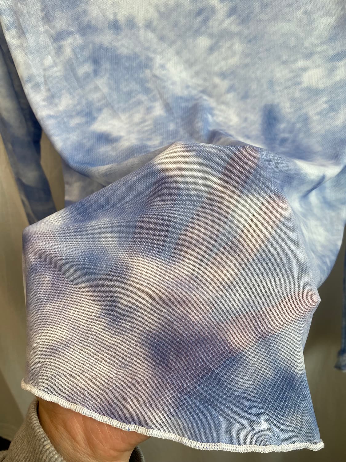 스카이블루 타이트탑(M/미사용품) 상품이미지7