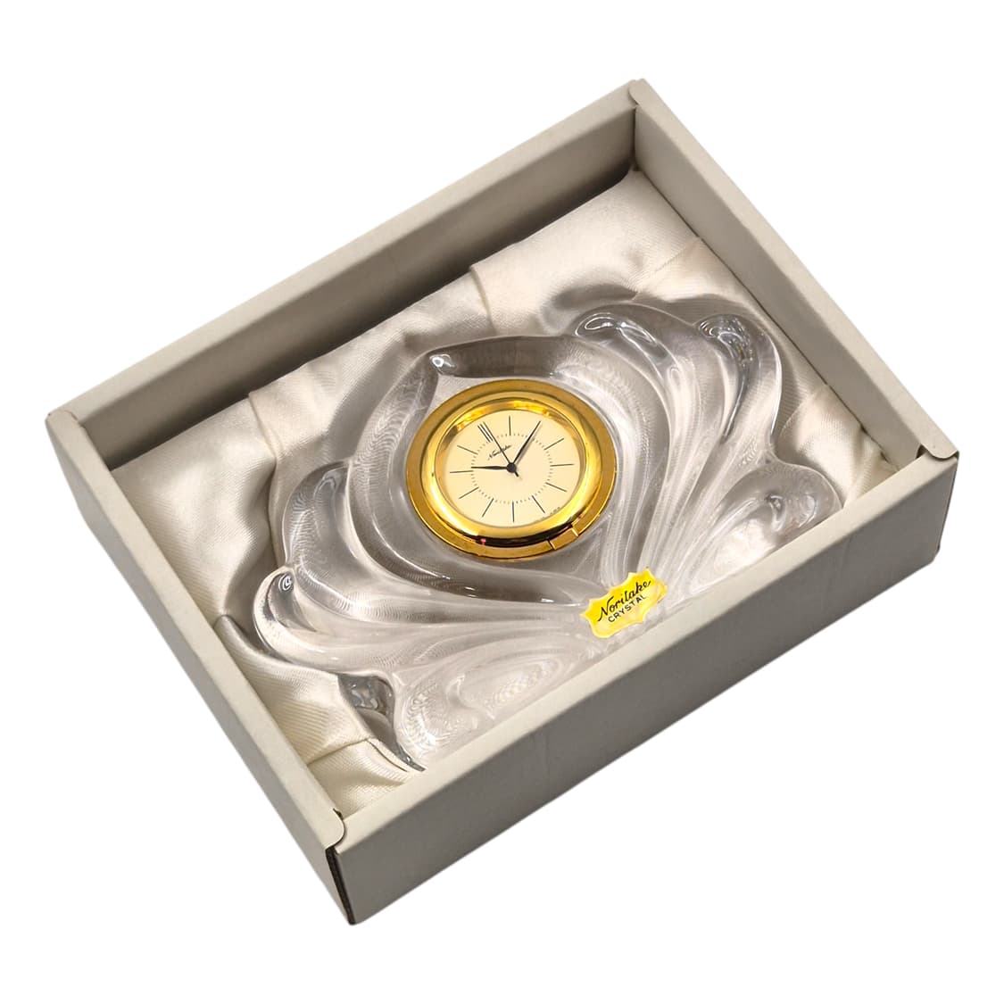 80s 노리다케 크리스탈 조개 탁상시계 상품이미지3