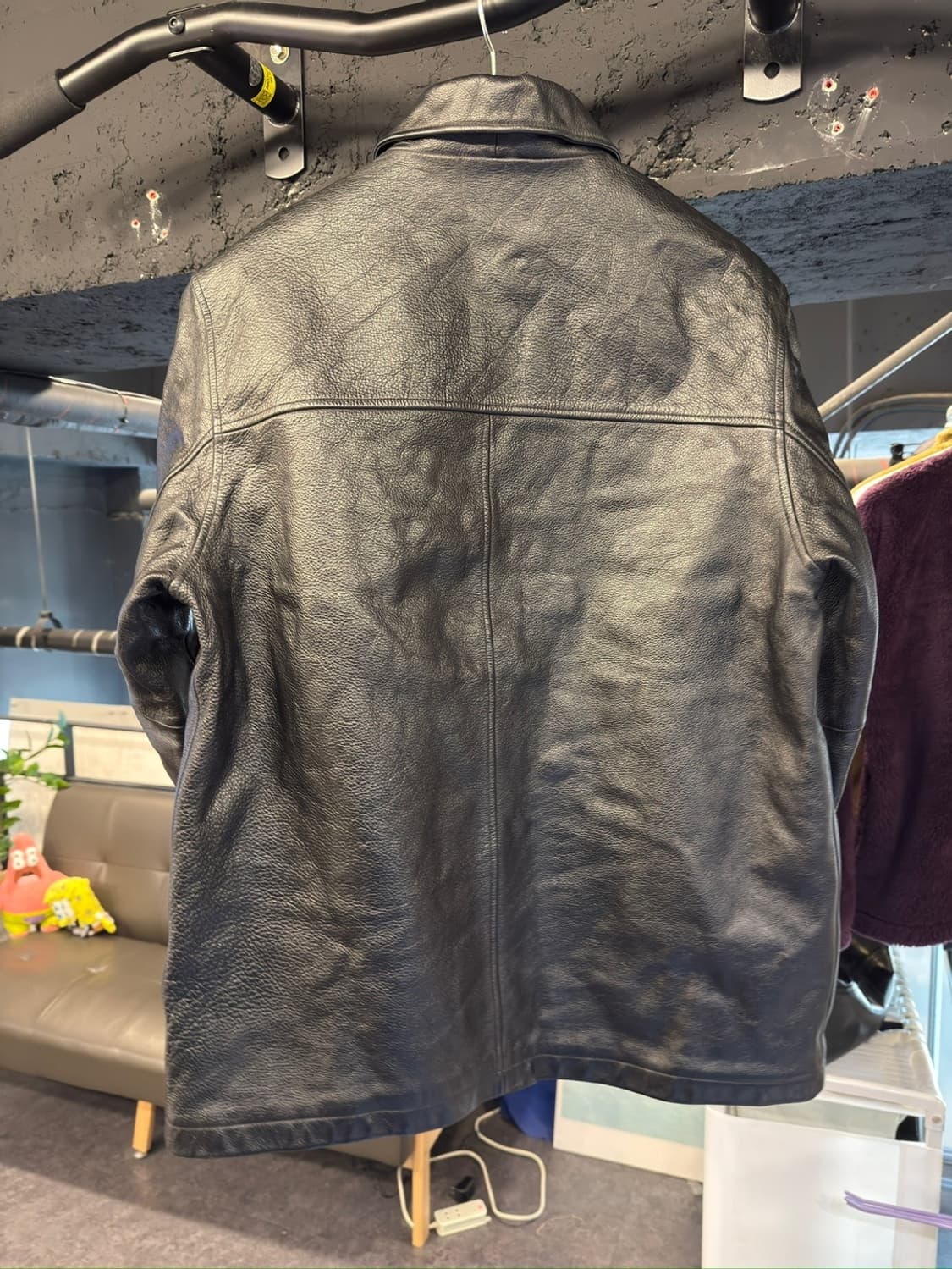 올드갭 레더 카코트 M 사이즈 상품이미지2