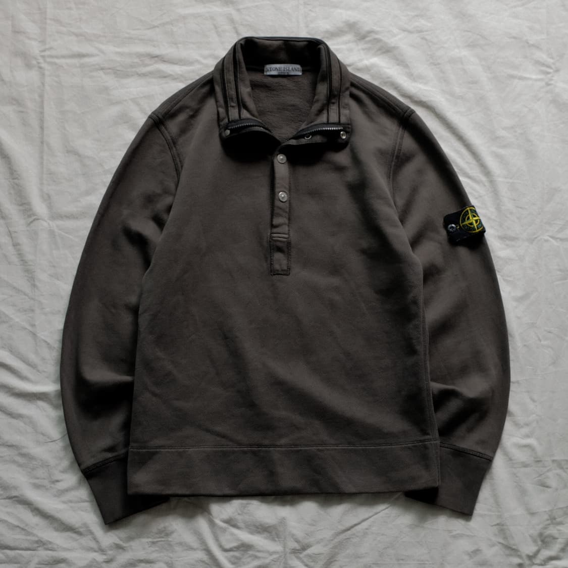 2010fw Stone Island Harf Button Sweat 상품이미지1