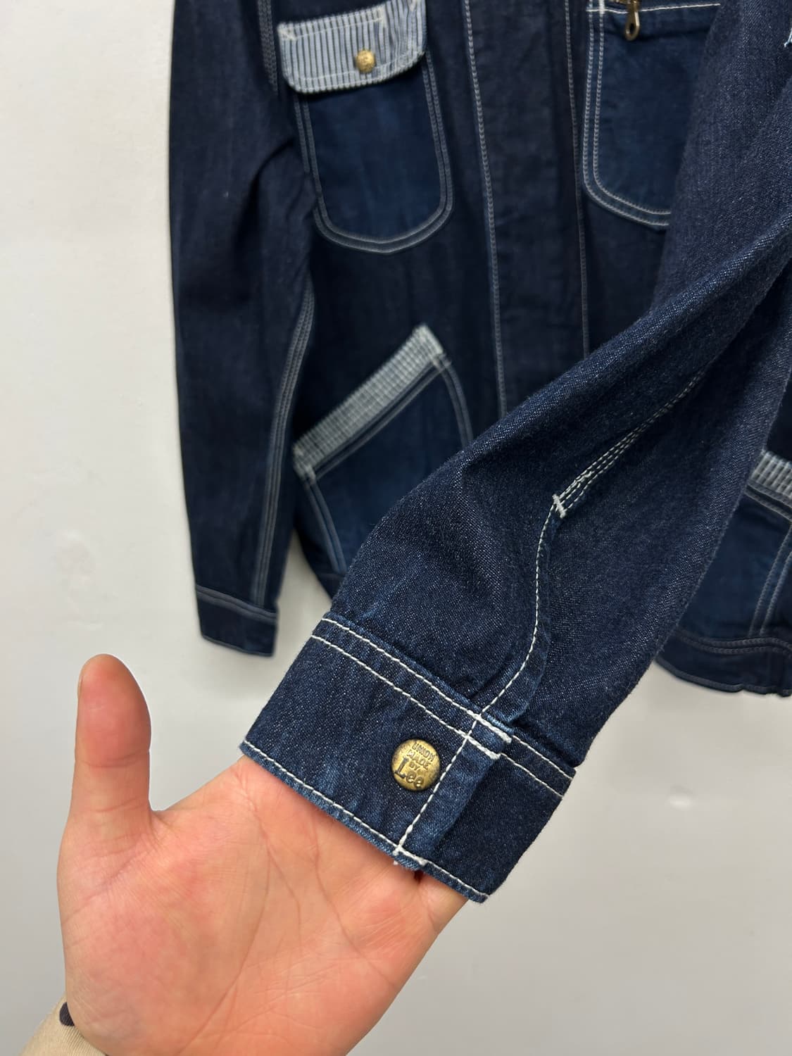 Lee 데님 워크 자켓 남성 상품이미지4