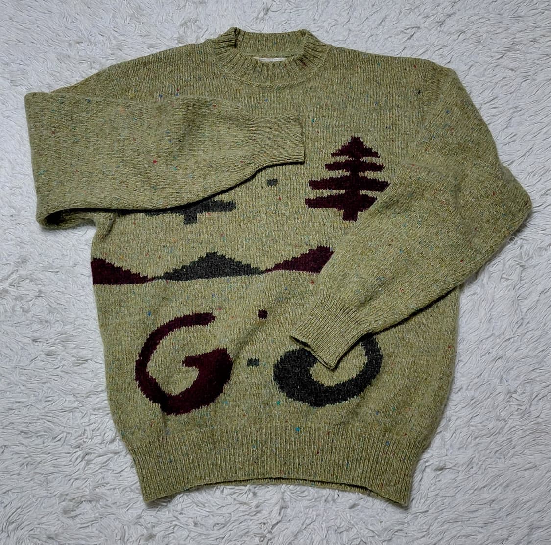 SISLEY 니트 스웨터 S 상품이미지3