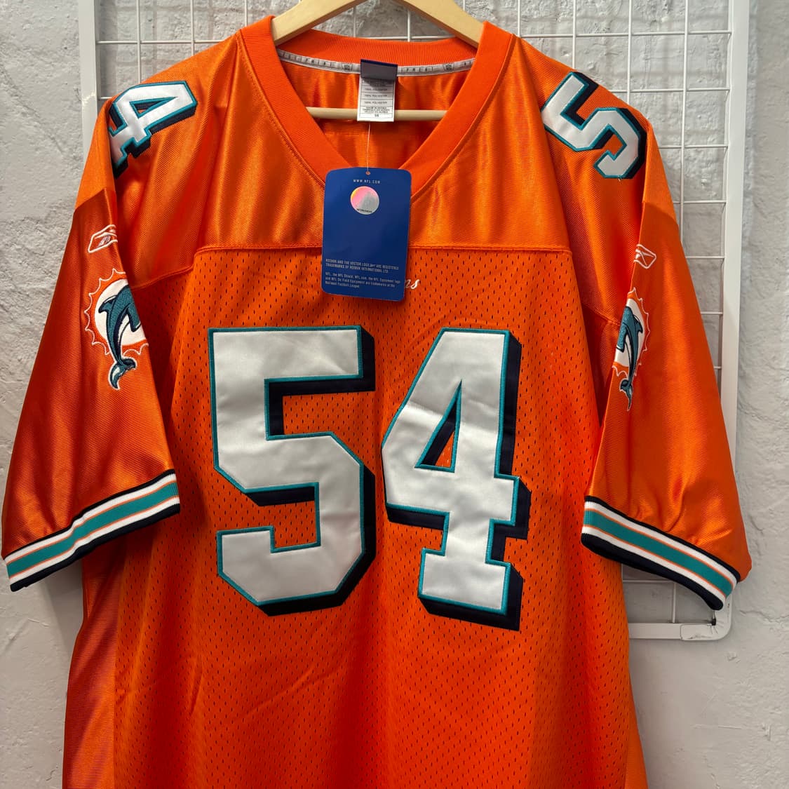 NFL X 리복 마이애미 돌핀스 유니폼 져지 2XL 상품이미지3