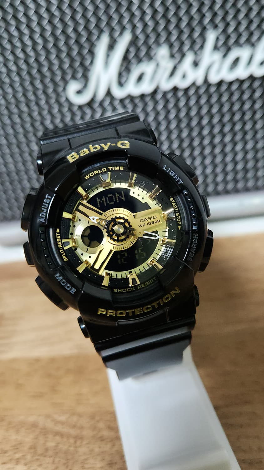 # 지샥 카시오 베이비지 아나디지 검금 시계 급처 / 여자지샥 상품이미지2