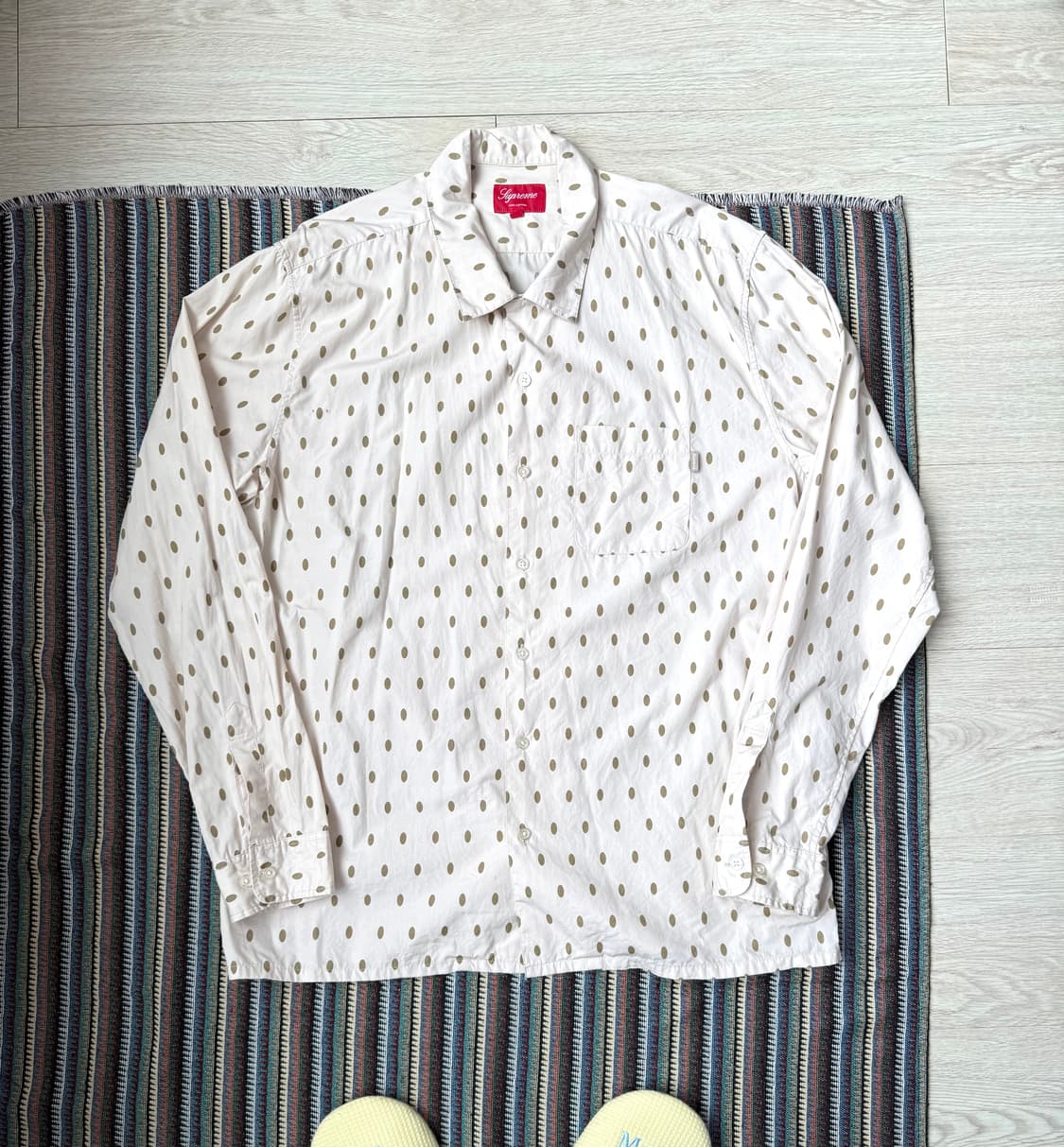 13ss 슈프림 닷 로고 셔츠 상품이미지3