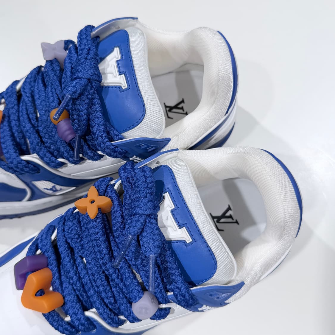 (A+/7) / 루이비통 LV트레이너 맥시 스니커즈 블루 상품이미지5