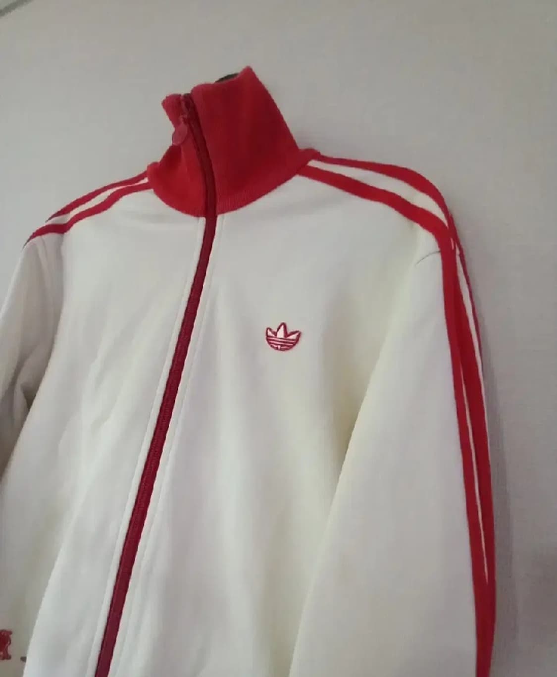 아디다스 도쿄 흰빨 화이트 저지 져지집업 100/L 상품이미지2