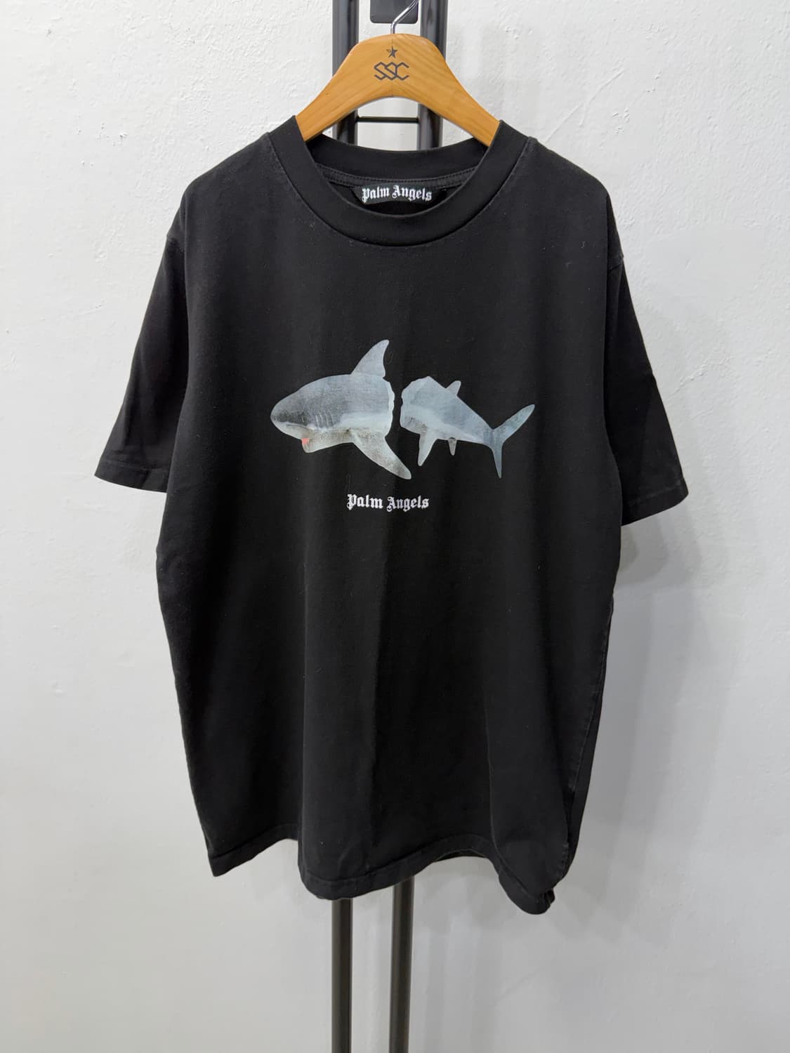정품) 팜엔젤스 백로고 샤크 반팔 티셔츠 L 상품이미지1