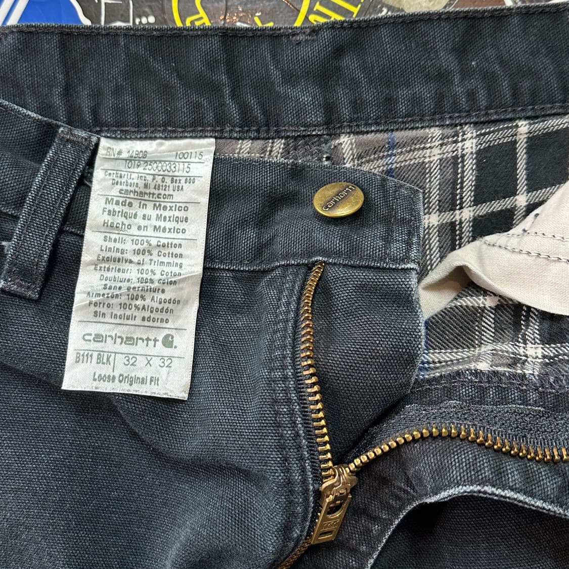 칼하트 커스텀 카펜터 팬츠 31 상품이미지8