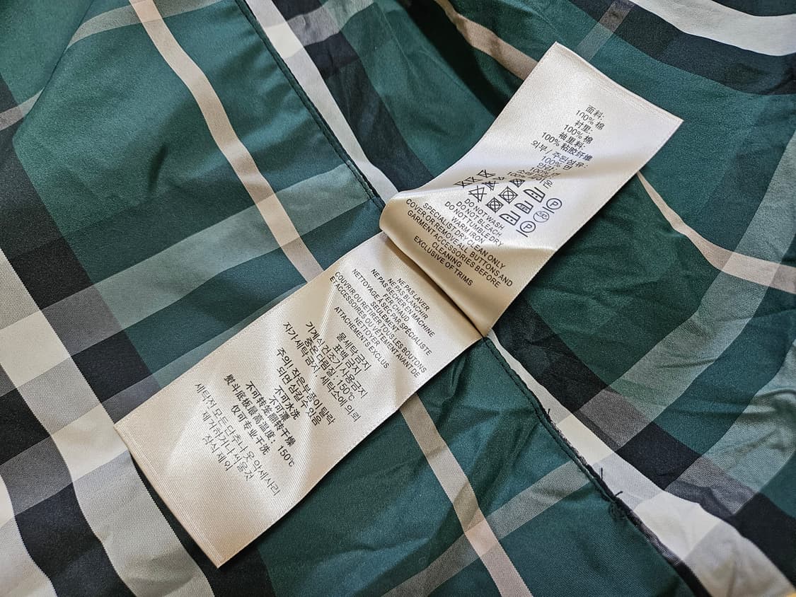 버버리 남성 맥코트 싱글코트 95 100 상품이미지10