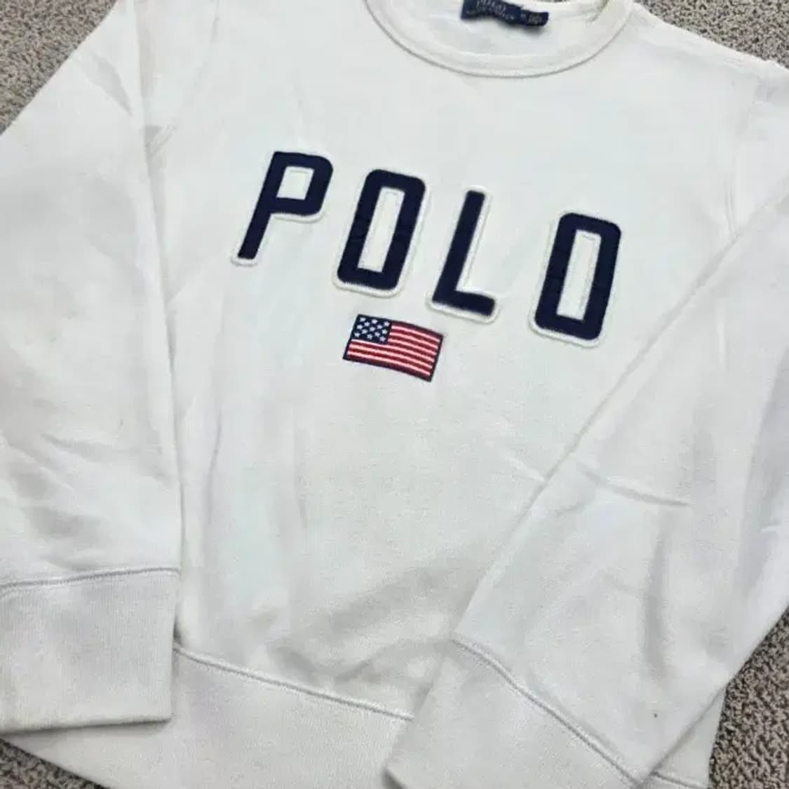 폴로 랄프로렌 성조기 로고 맨투맨 ~55반 상품이미지2