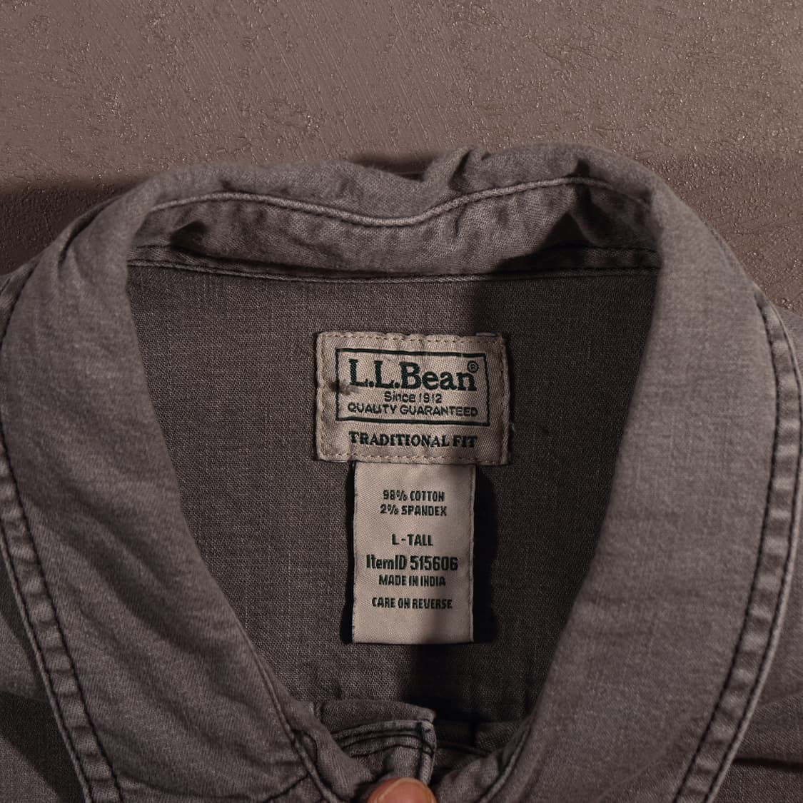 엘엘빈 코튼 워크셔츠 상품이미지3