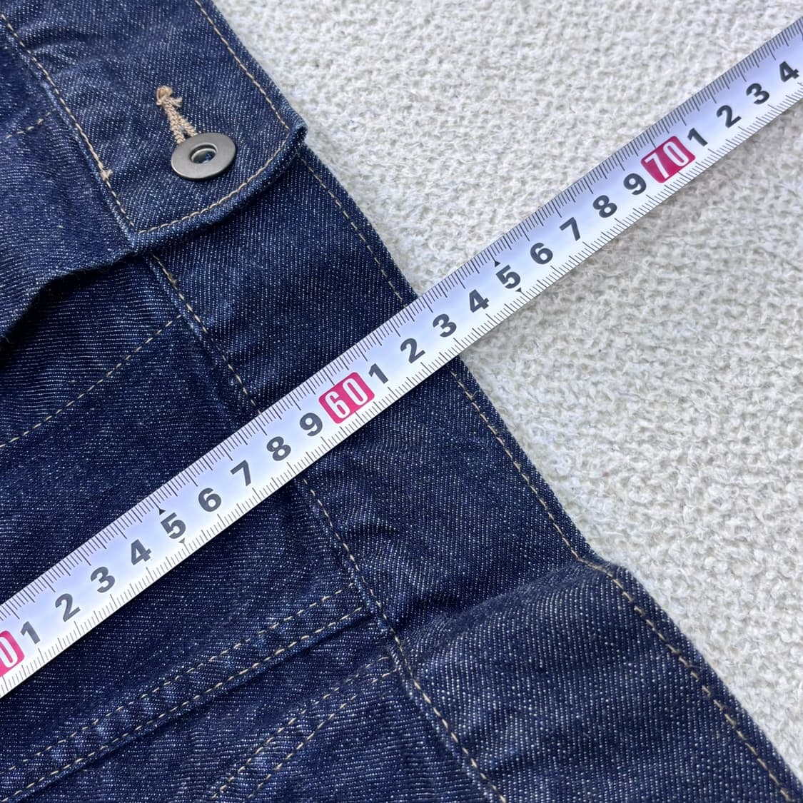 L 유니클로 남성 데님 트리커 자켓0429E 상품이미지5