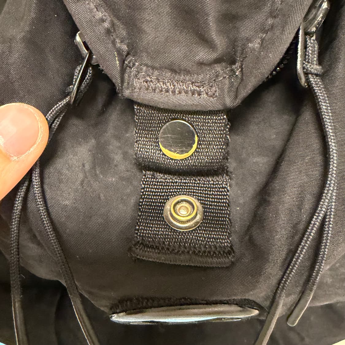 Cp 컴퍼니 C.P. Company 렌즈 와펜 나일론 백팩 가방 블랙 상품이미지5