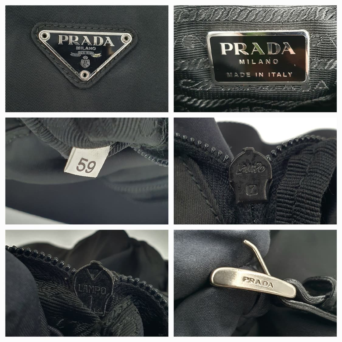 프라다 리나일론 투버클 메신저백 크로스백 숄더백 BT6671 상품이미지5