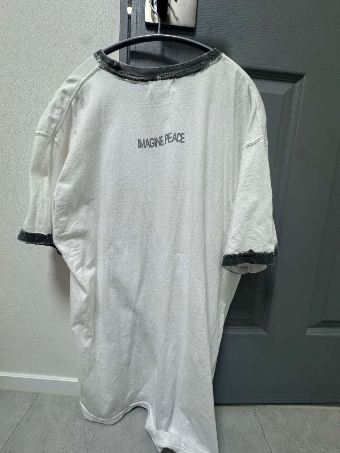 바우와우 bowwow 가먼트다이 링거티xl 메이드원 도넛리벤지 블랙아웃 상품이미지3