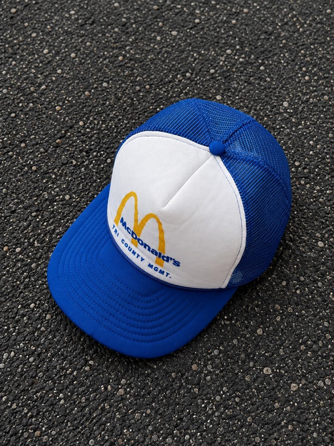 90s McDonald's 맥도날드 빈티지 매쉬 트러커 햇 모자 상품이미지3