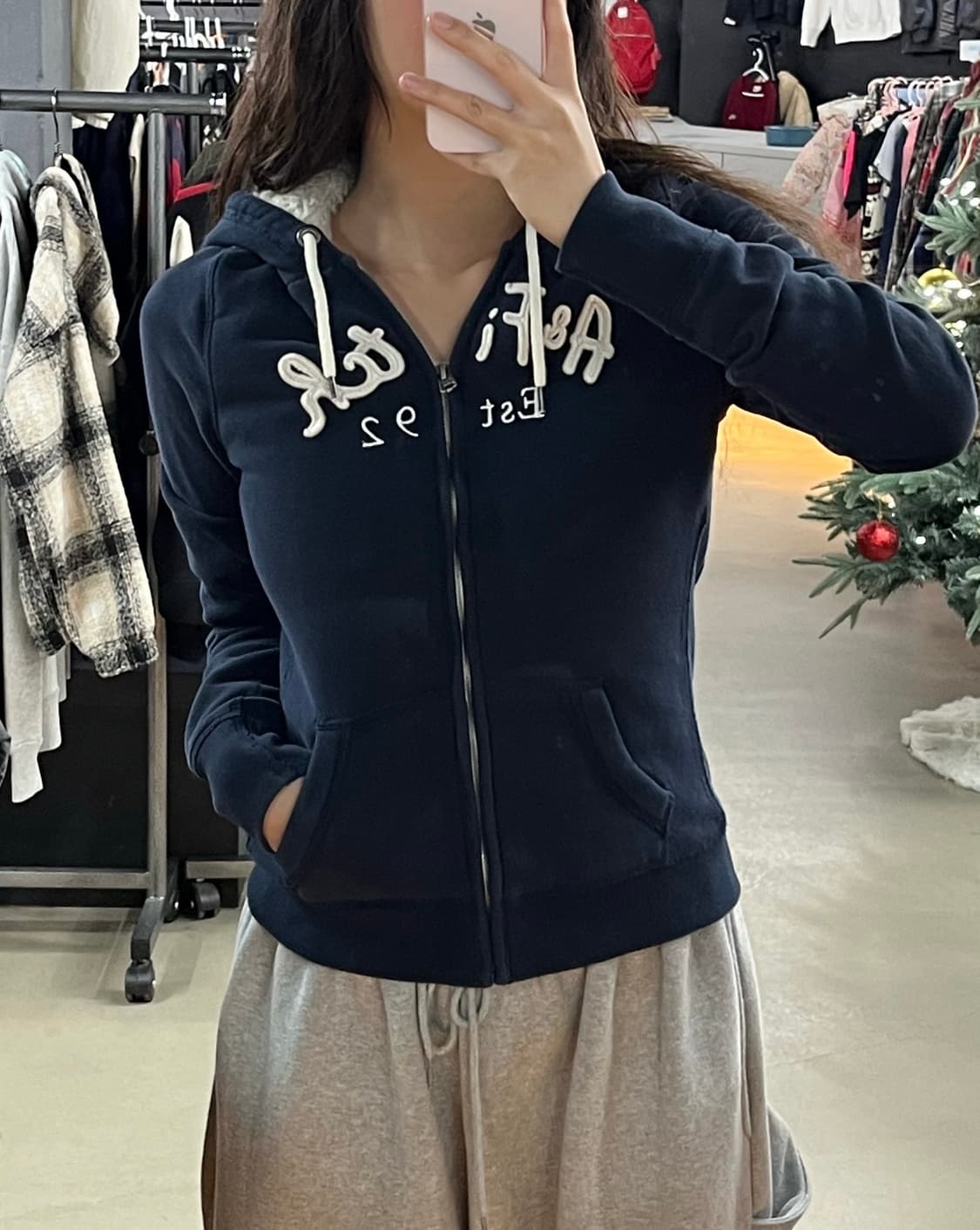 아베크롬비 딱분 후드집업 상품이미지1