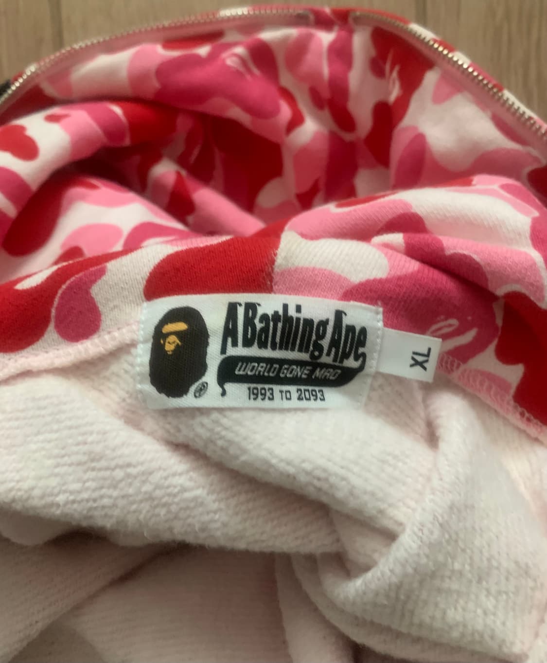 XL)베이프 abc camo shark hoodie 상품이미지5