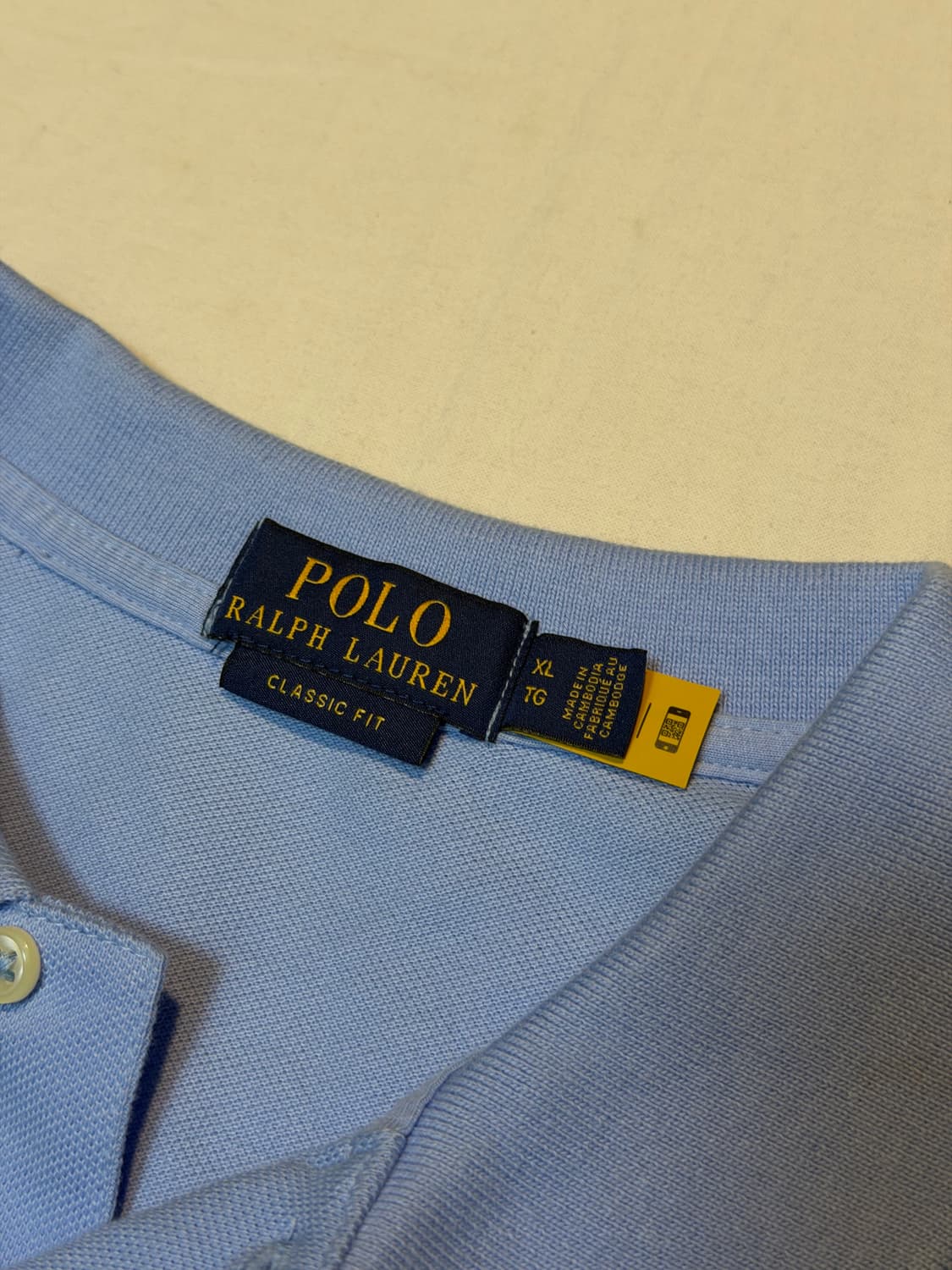 큐알새상품) 폴로 랄프로렌 빅포니 반팔 카라티 스카이블루 상품이미지2