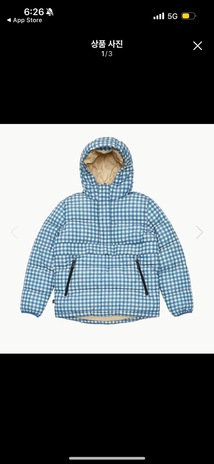 더베리웜 아노락패딩 s 상품이미지1