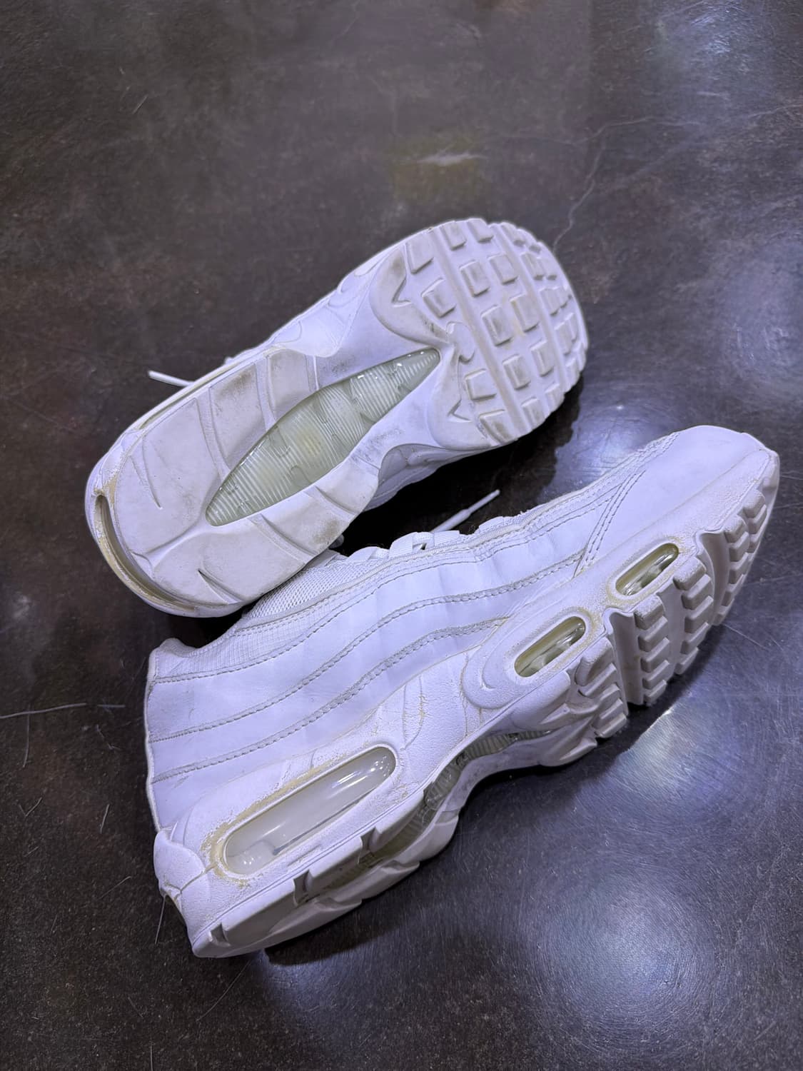 나이키 에어맥스 95 에센셜 올백 화이트 280 상품이미지7