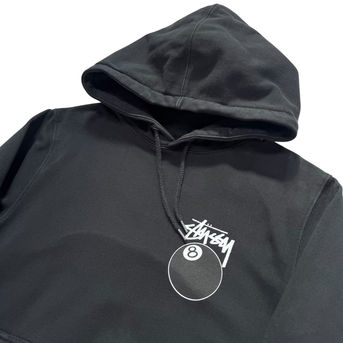 정품 스투시 8볼 블랙 후드티 상품이미지3