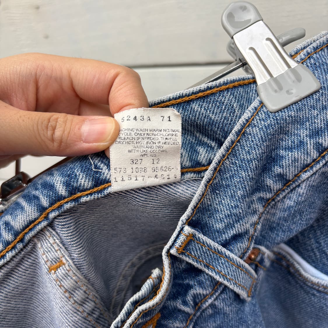 Levi’s 90s 리바이스 made in usa 517 데님 팬츠 상품이미지7