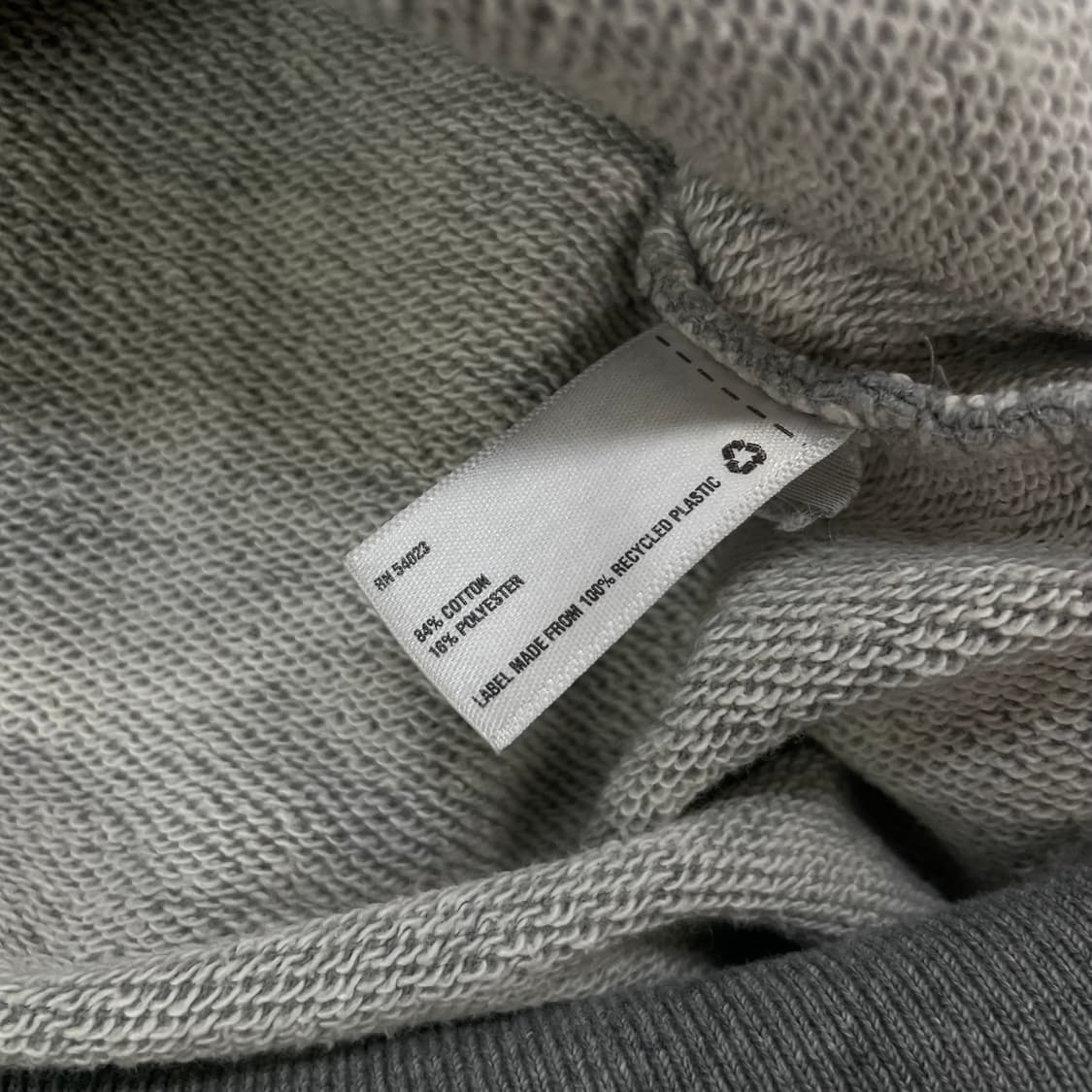 갭 Gap 스펠 로고 후드집업 그레이 상품이미지4