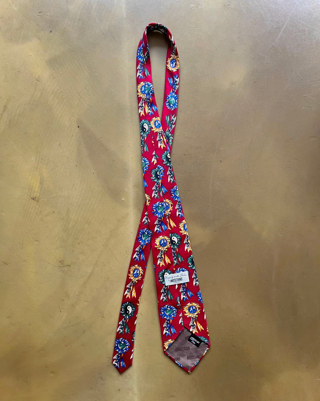 90-00s Cheap and Chic by MOSCHINO Tie 상품이미지5