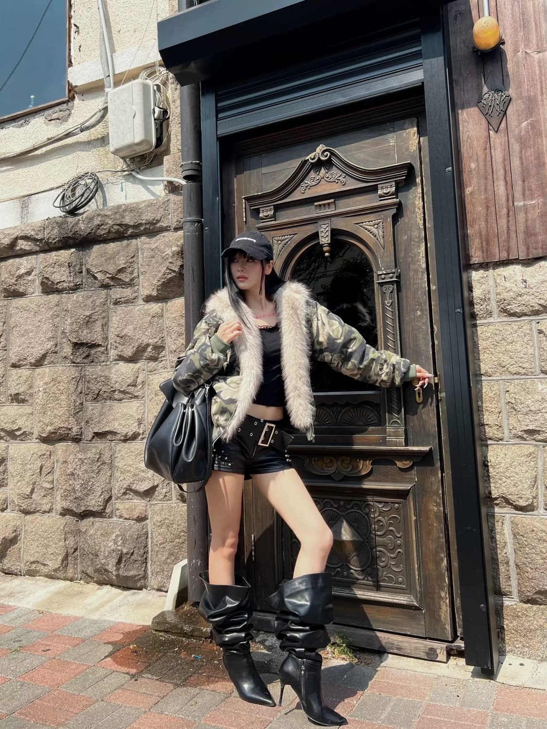 Frost Camo Fur Parka Zip 상품이미지3