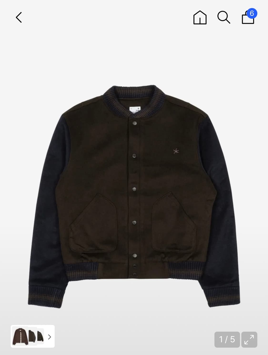 더콜디 바시티 자켓 상품이미지1