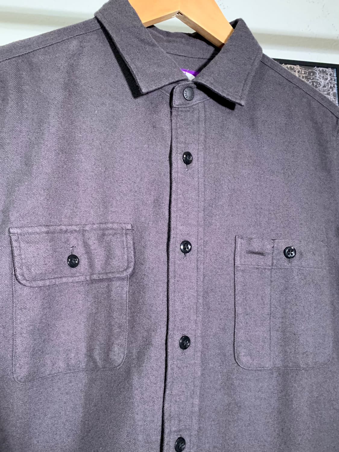 노스페이스 퍼플라벨 플라워 패턴 셔츠 상품이미지4