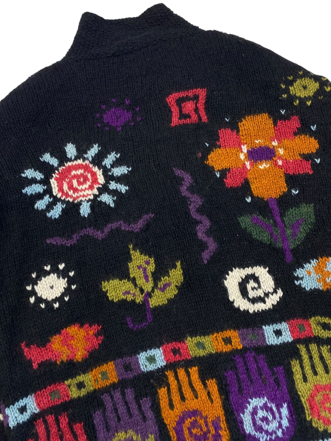 Newari 핸드니트 패턴 가디건 상품이미지7