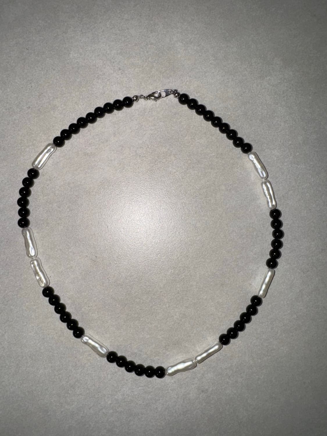 다비즈 블랙 진주 목걸이 상품이미지6