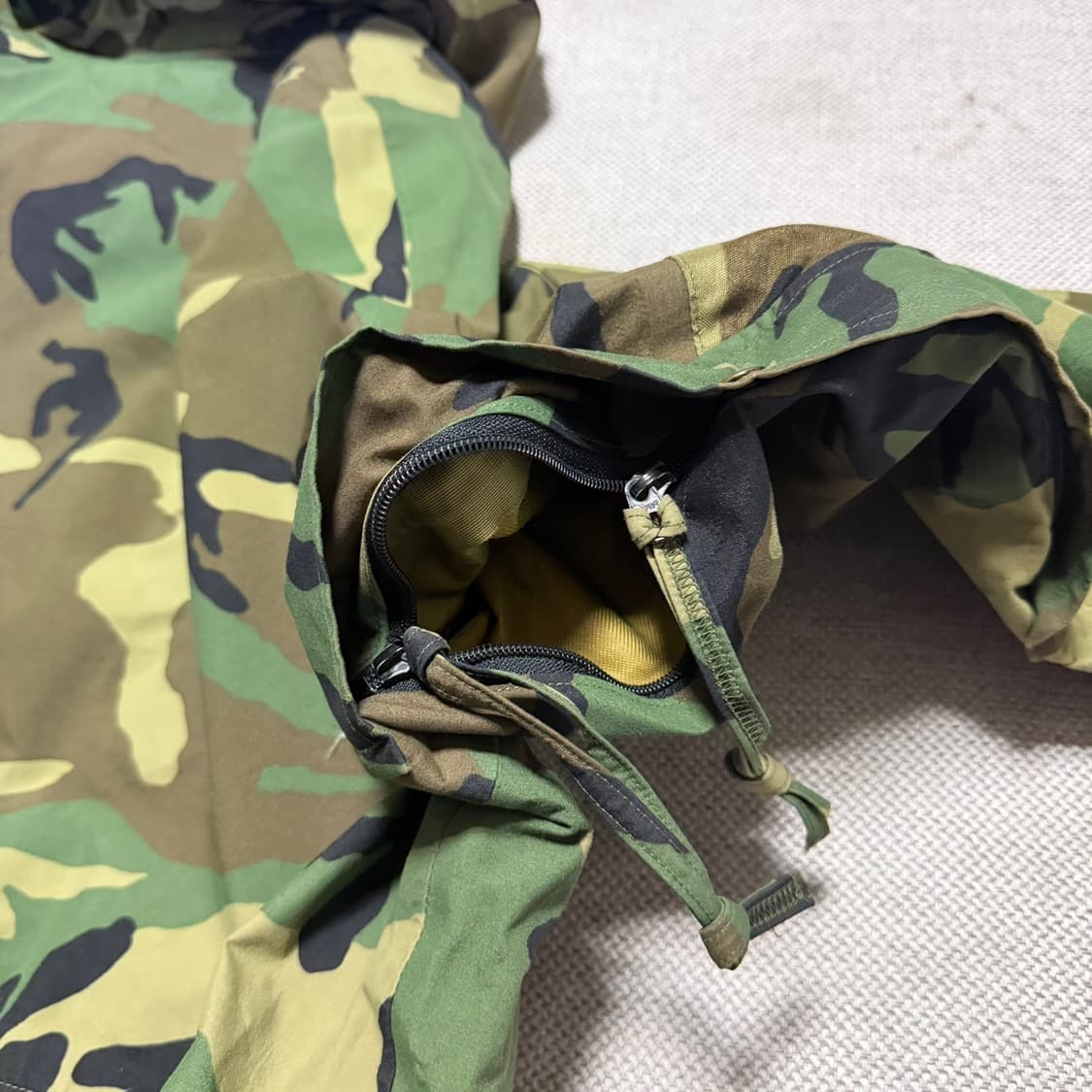 미군 우드랜드 카모 바람막이 자켓 상품이미지6