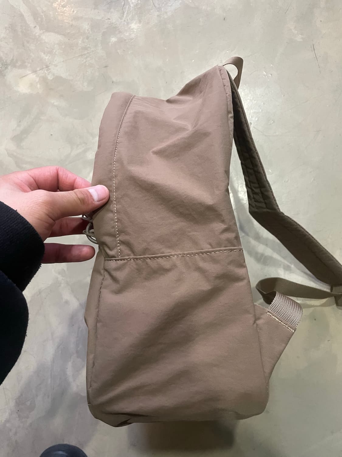 단톤 브라운 백팩 상품이미지5