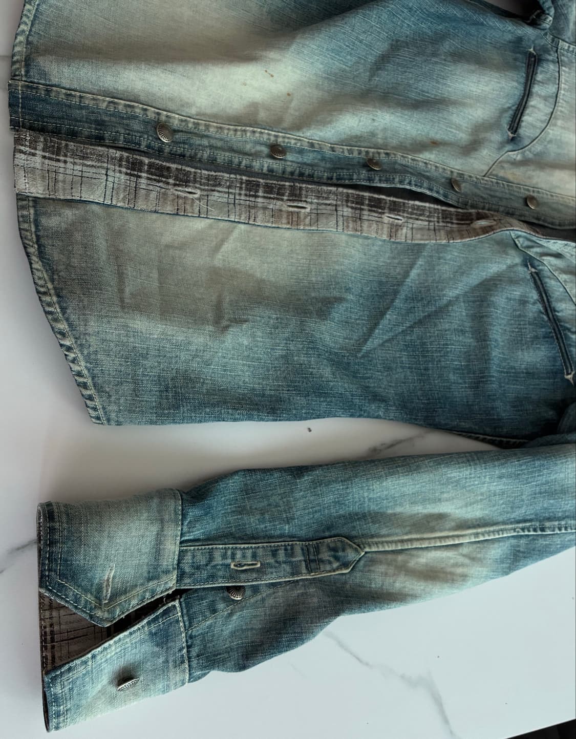 Backlash western denim shirt 상품이미지5