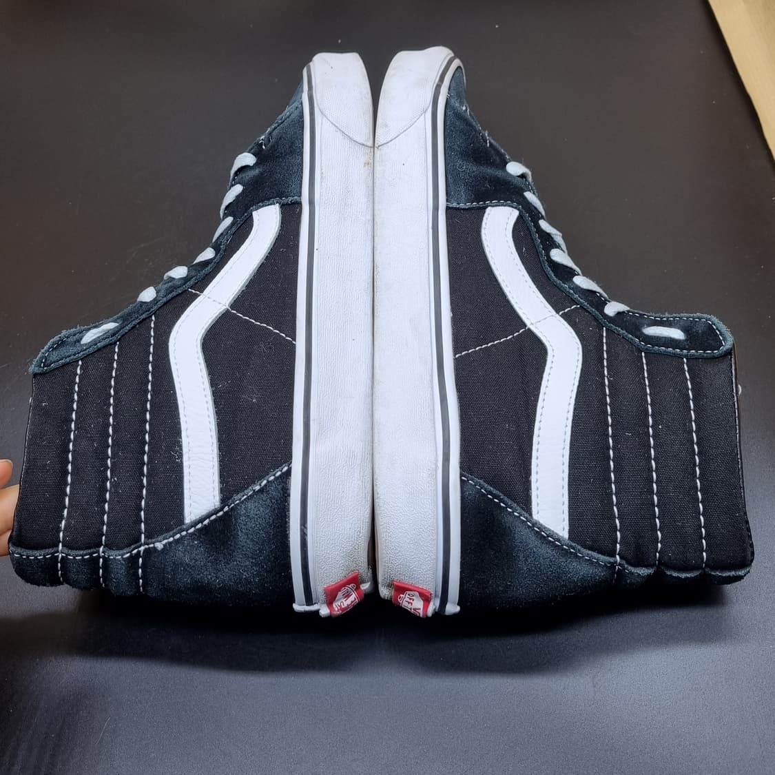 반스 sk8 블랙 남성 하이탑 290 상품이미지5