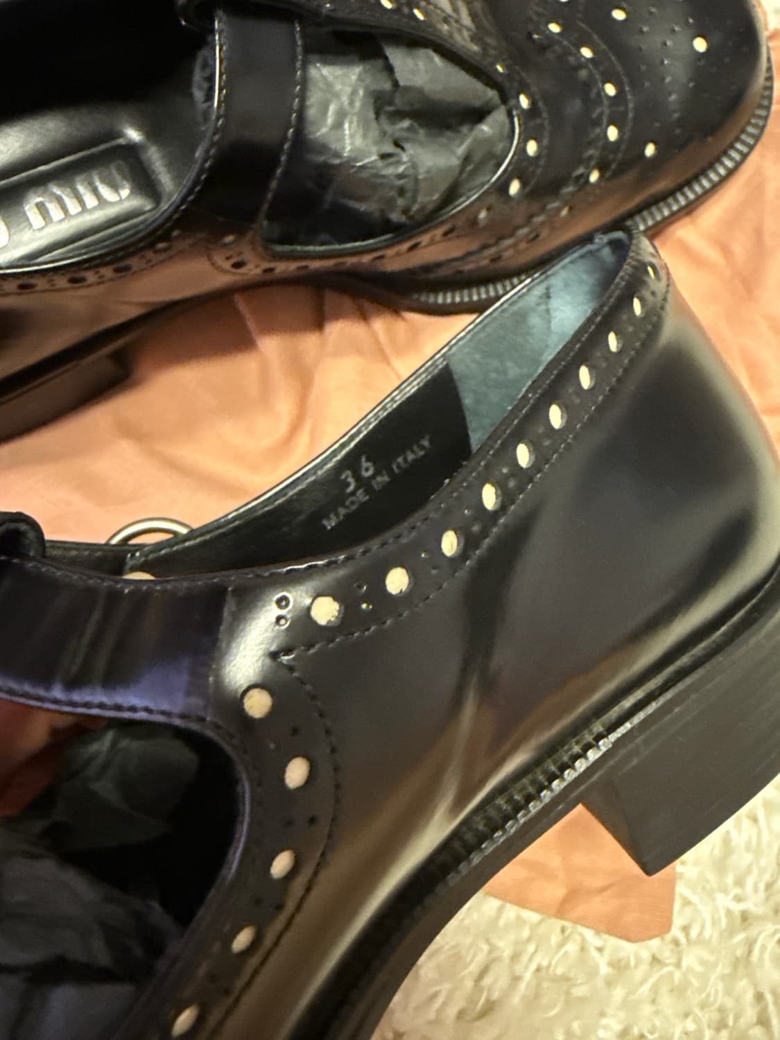 미우미우 여성로퍼 상품이미지5